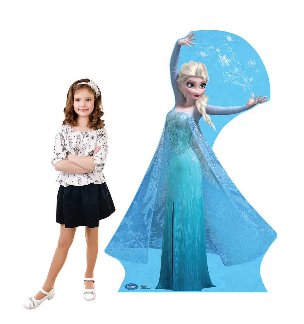 Elsa's Enchanting Life-Sized Cutout