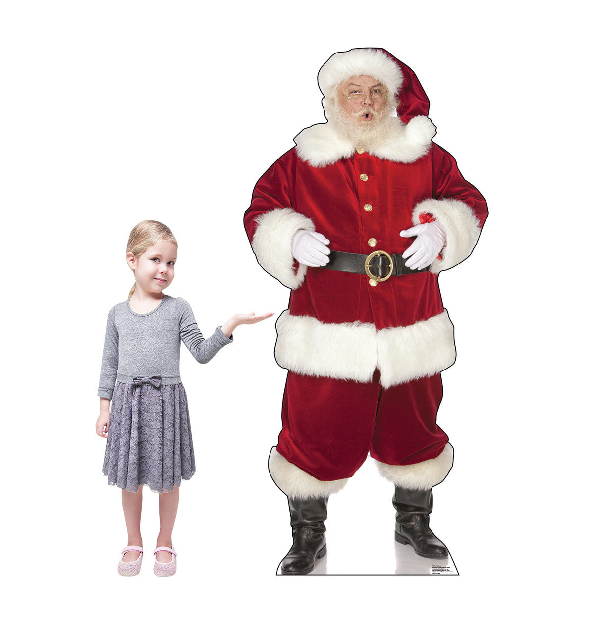 Jolly Santa Life-Size Cutout