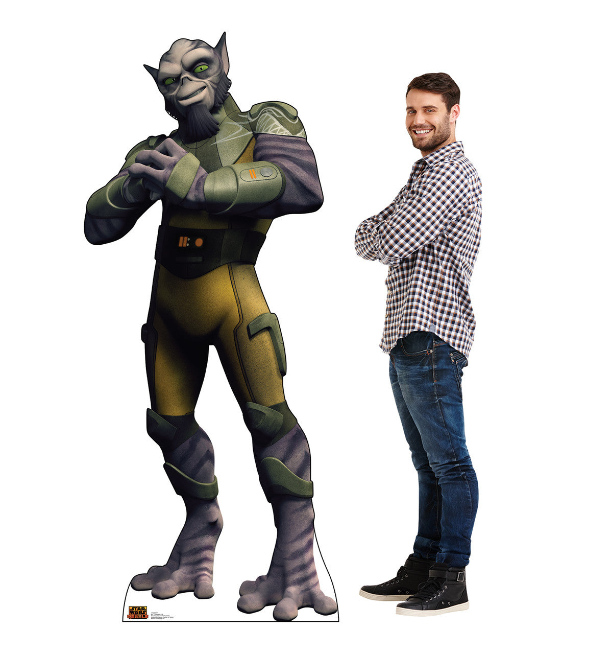 Garazeb Zeb Orrelios - Star Wars Rebels
Lifesize Cardboard Cutout with model