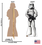 Stormtrooper - Star Wars Rebels
Lifesize Cardboard Cutout dimensions