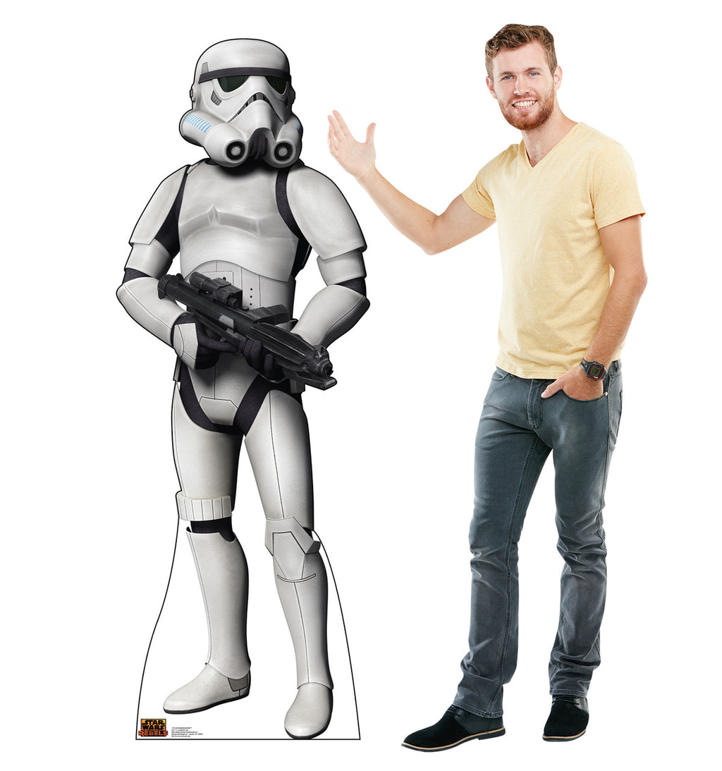 Stormtrooper - Star Wars Rebels
Lifesize Cardboard Cutout with Model