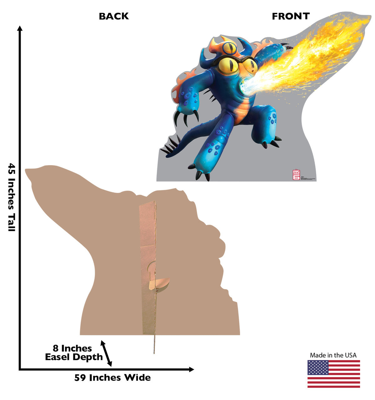 Fred the Fun Cutout from Big Hero 6