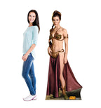 Princess Leia Slave Girl - Star Wars Classics Retouched
Lifesize Cardboard Cutout  with Model
