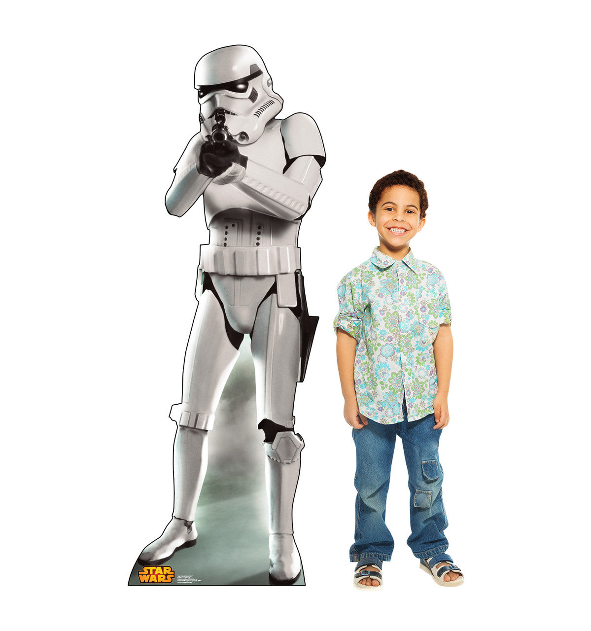 Stormtrooper - Star Wars Classics Retouched
Lifesize Cardboard Cutout with model