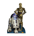 R2D2 and C3PO - Star Wars Classics Retouched
Lifesize Cardboard Cutout