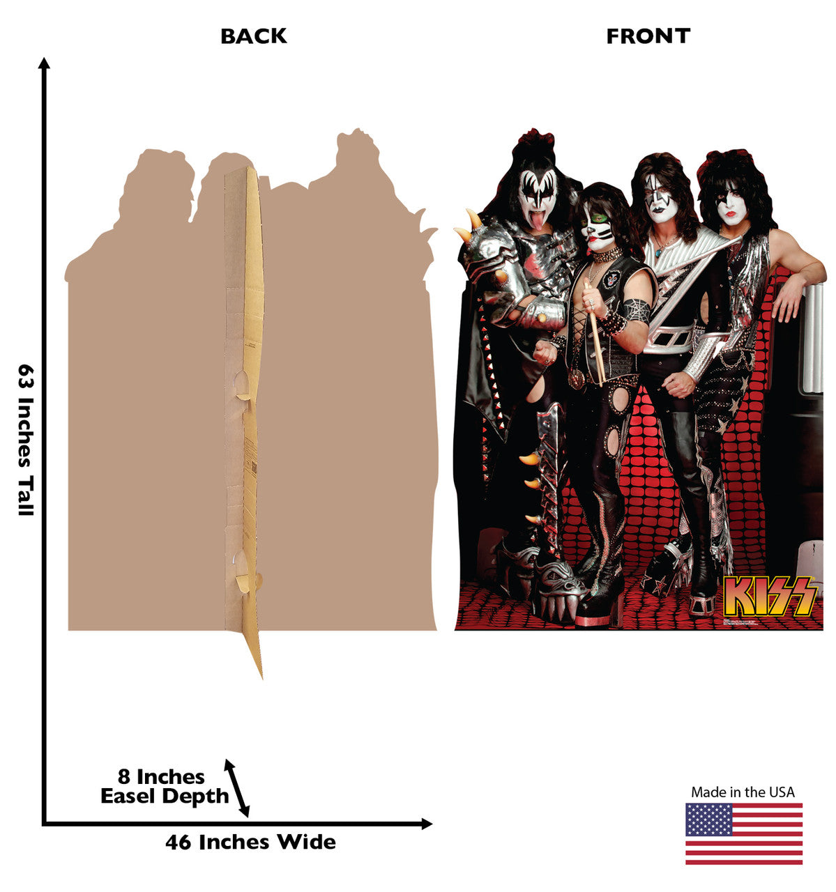 KISS Cutout Fun