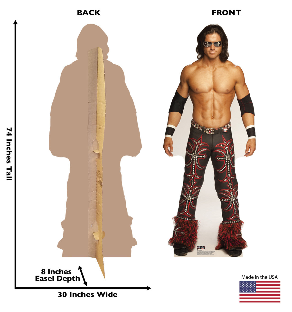 Stand Tall with John Morrison - WWE Cutout