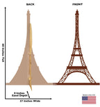 Charming Eiffel Tower Cutout