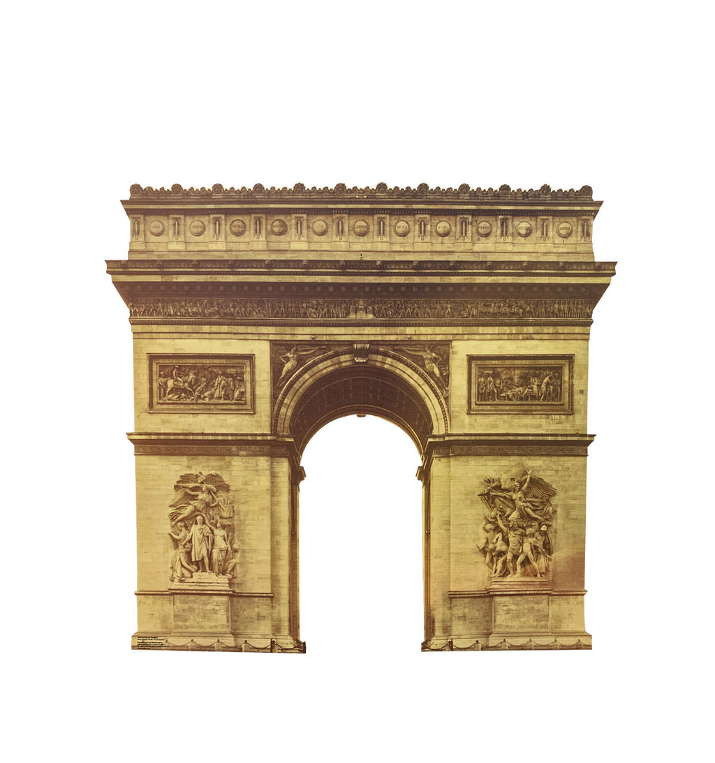 Paris Arc de Triomphe Cutout