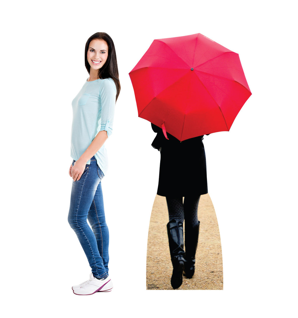 Paris Red Umbrella
Lifesize Cardboard Cutout