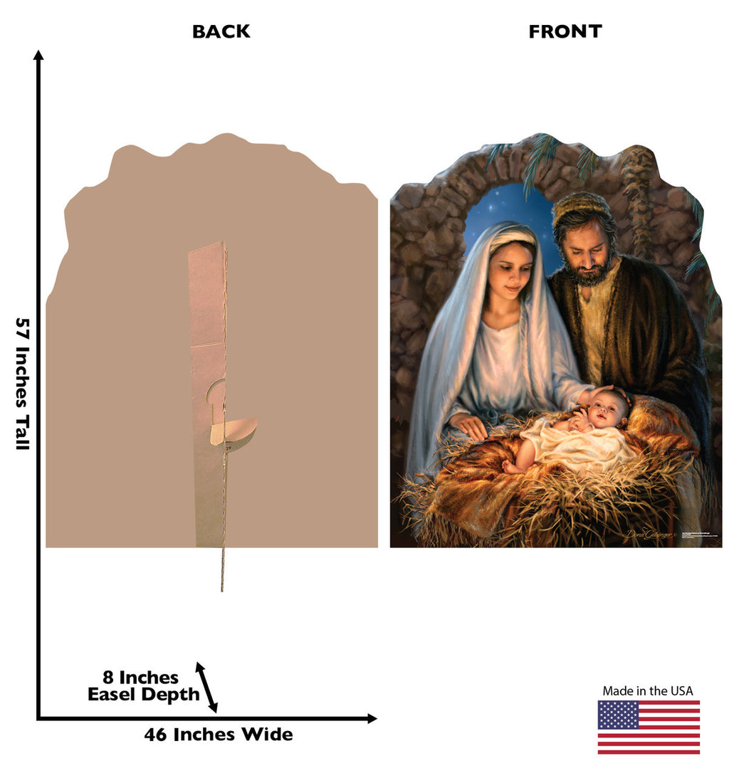 Christmas Nativity Cardboard Cutout