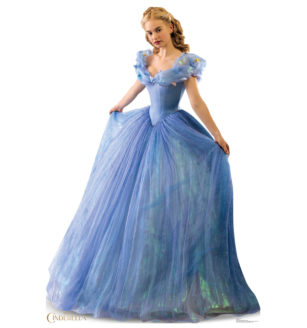 Cinderella -  Live Action Disney - Blue Dress
Lifesize Cardboard Cutout