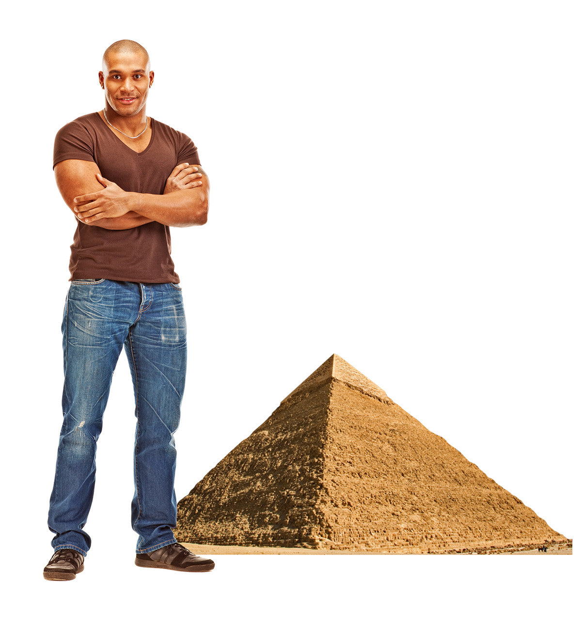 Pyramid of Chephren | Khafre Pyramid | Egypt
Lifesize Cardboard Cutout with Model