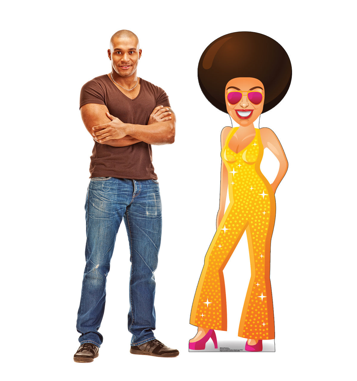 Cartoon Disco Dancer
Lifesize Cardboard Cutout with Model