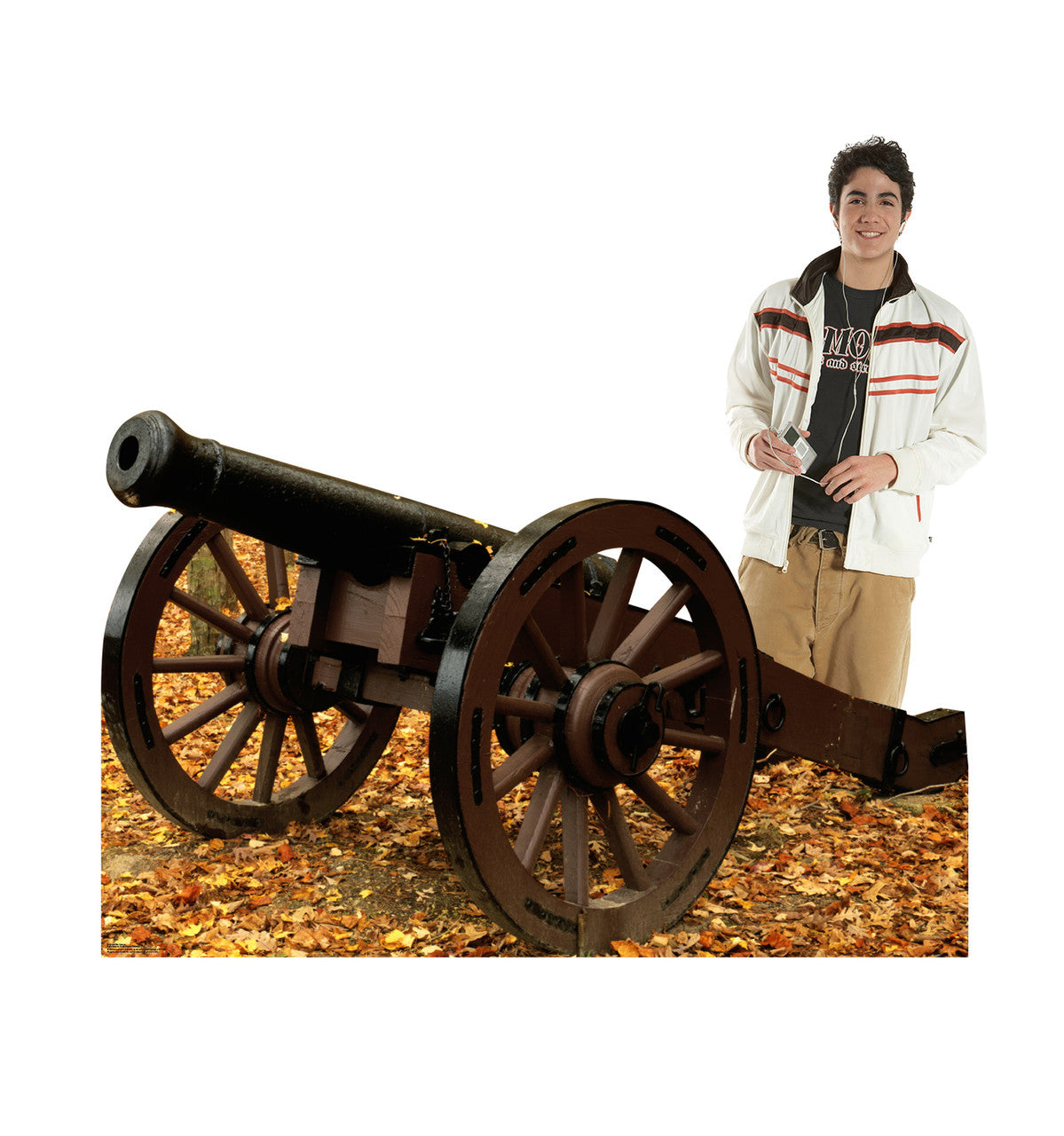 Civil War Soldeir Cannon
Lifesize Cardboard Cutout  with Model