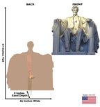 Lincoln Memorial
Lifesize Cardboard Cutout Dimensions