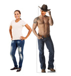 Shirtless Cowboy Standin
Lifesize Cardboard Cutout with Model