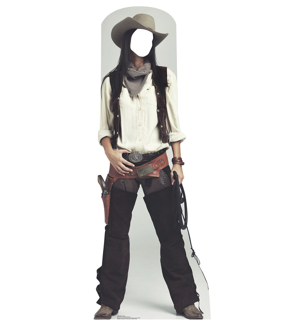 Wild West Cowgirl Standin
Lifesize Cardboard Cutout