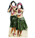 Hawaiian Hula Girls Standin
 Lifesize Cardboard Cutout