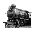 Antique Steam Engine Cutout