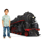 Black and Red Steam Train
 Lifesize Cardboard Cutout  with Model