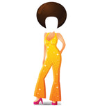 Cartoon Disco Dancer Standin
 Lifesize Cardboard Cutout