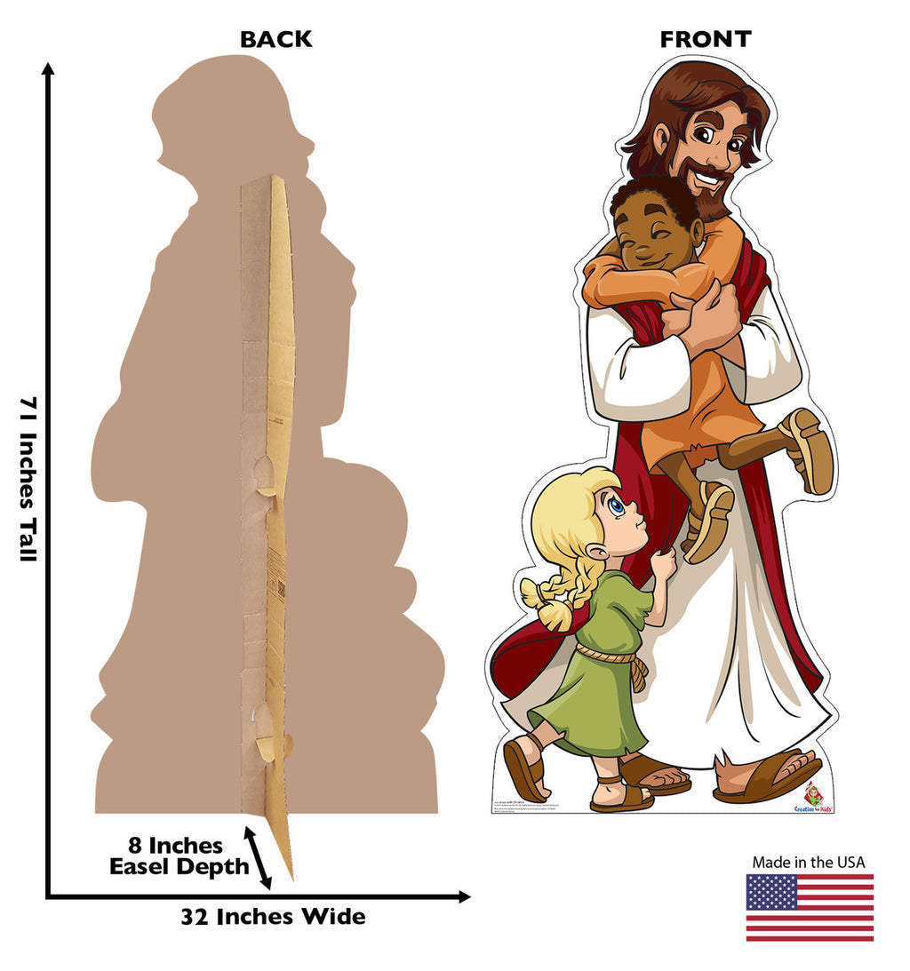 Jesus with Children
Lifesize Cardboard Cutout