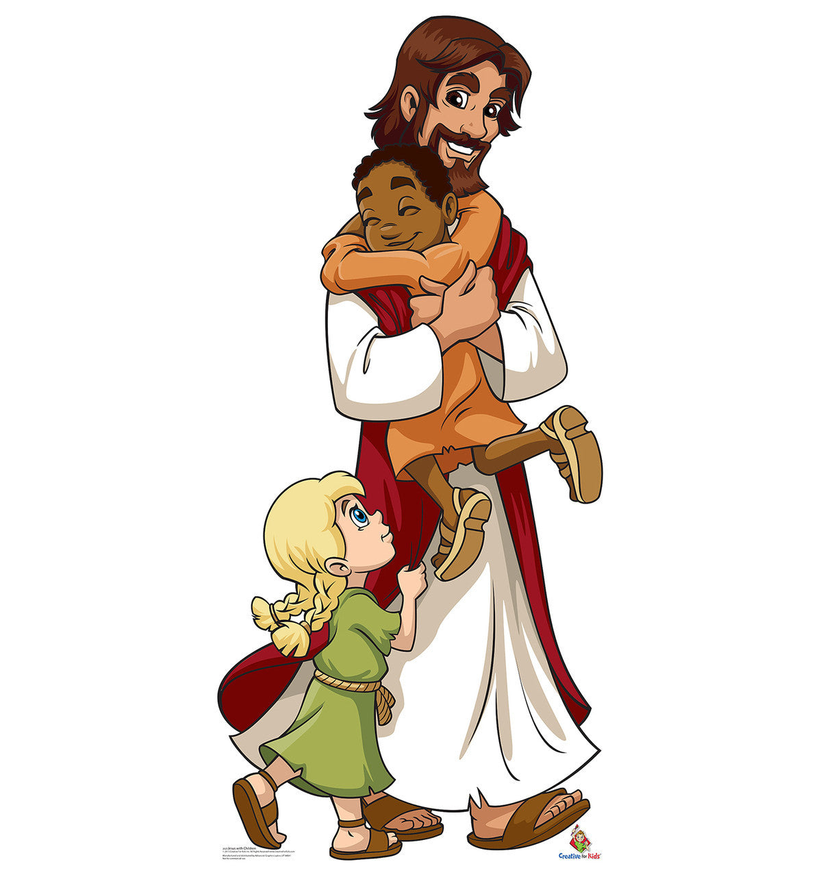 Jesus with Children
Lifesize Cardboard Cutout