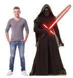 Kylo Ren - Star Wars VII The Force Awakens
 Lifesize Cardboard Cutout  with Model