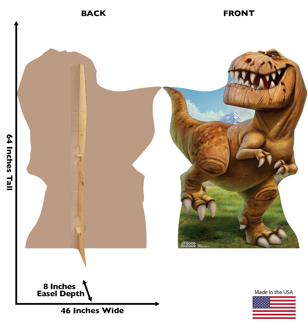 Butch- Disney - The Good Dinosaur
 Lifesize Cardboard Cutout