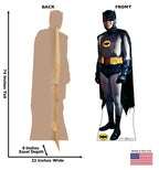 Batman -1969 TV Series - Batman and Robin
 Lifesize Cardboard Cutout Dimensions