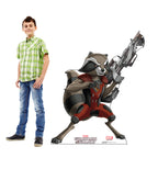 Rocket Raccoon - Guardians of the Galaxy - Animated
Lifesize Cardboard Cutout  with Model