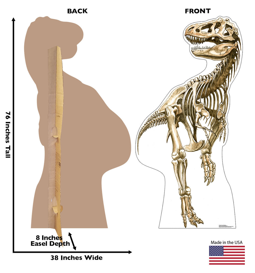 Roaring T-Rex Cardboard Companion