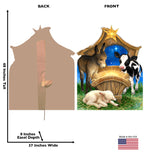 Born in a Manger -Dona Gelsinger Art
Lifesize Cardboard Cutout