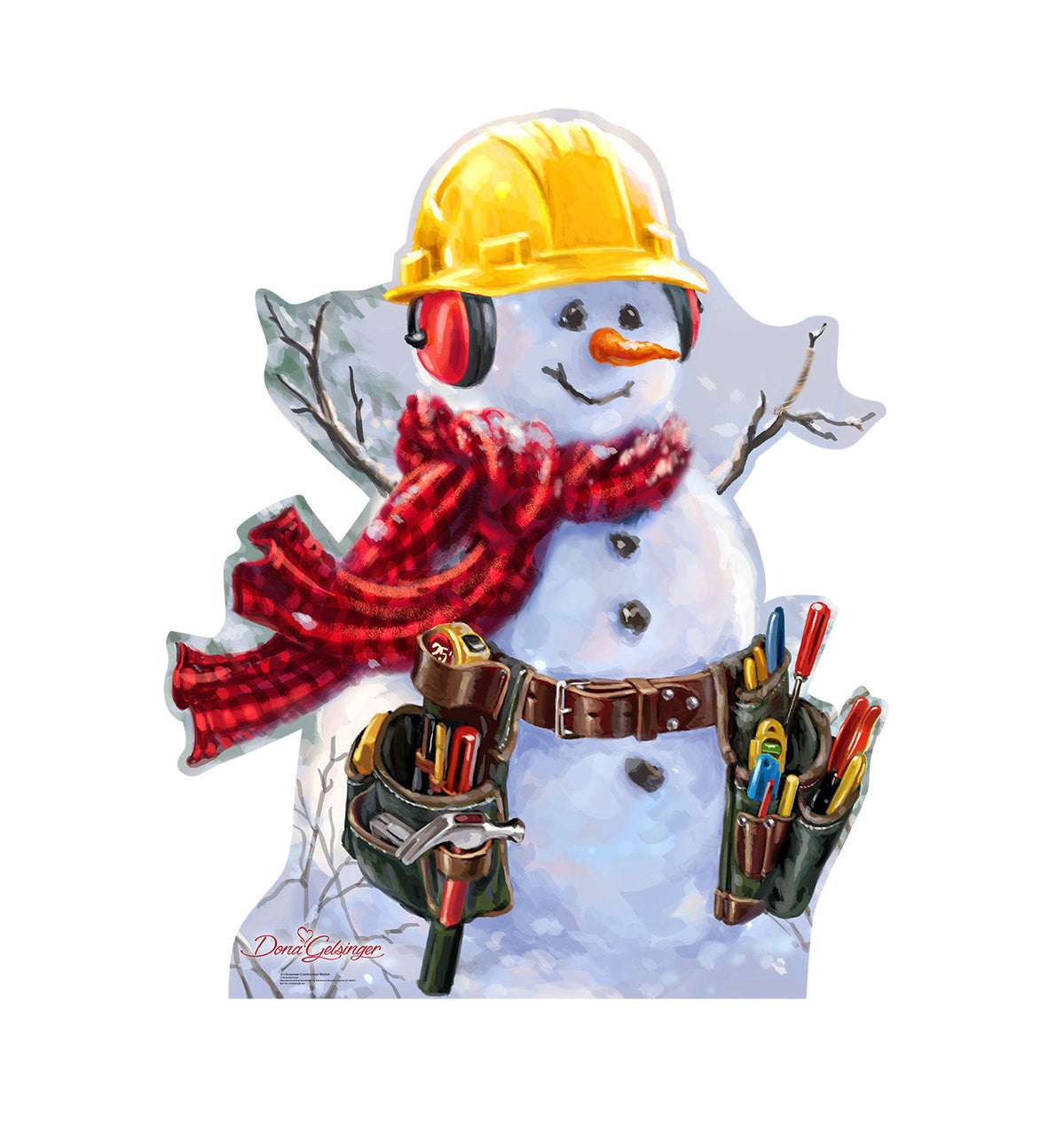 Jolly Snowman Construction Buddy