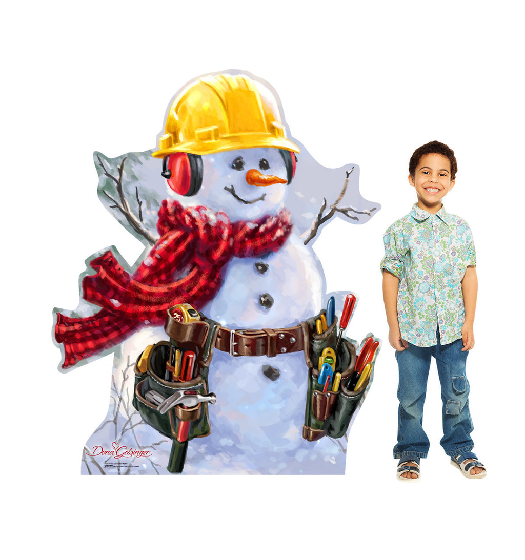 Jolly Snowman Construction Buddy