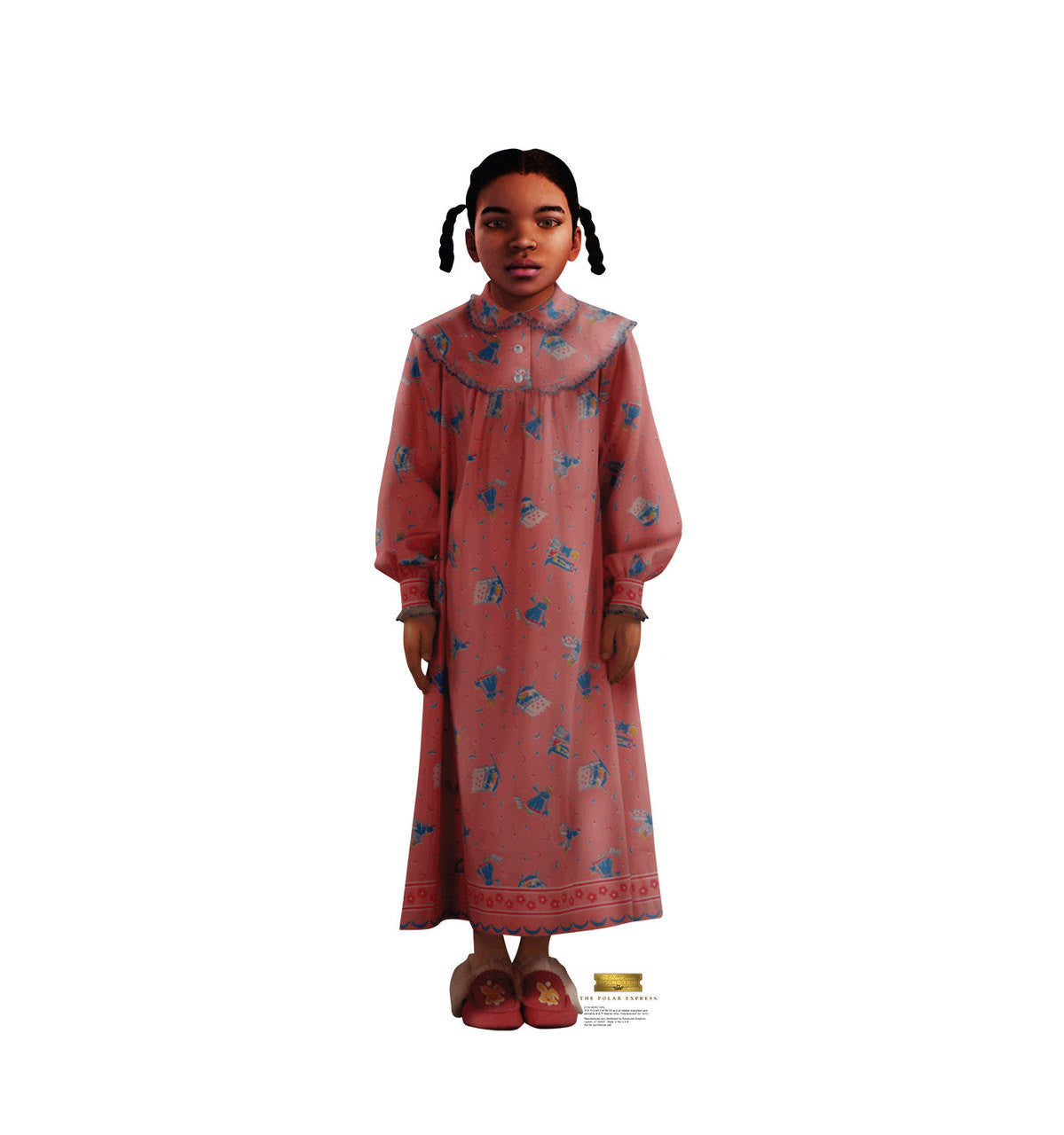 Exciting Hero Girl Cutout from The Polar Express