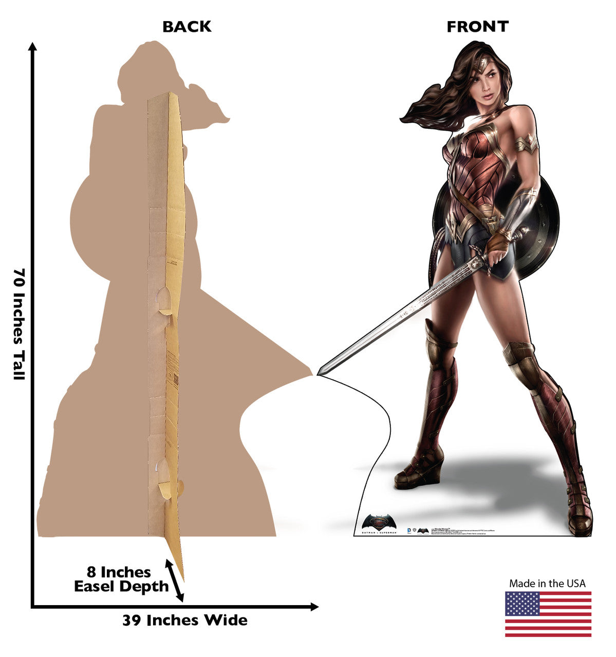 Wonder Woman 
Lifesize Cardboard Cutout