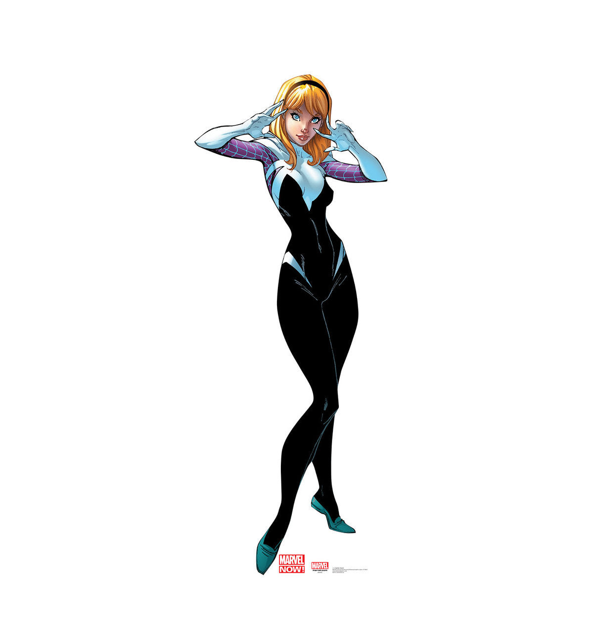 Spider-Gwen Life-Size Cutout - Marvel Magic!