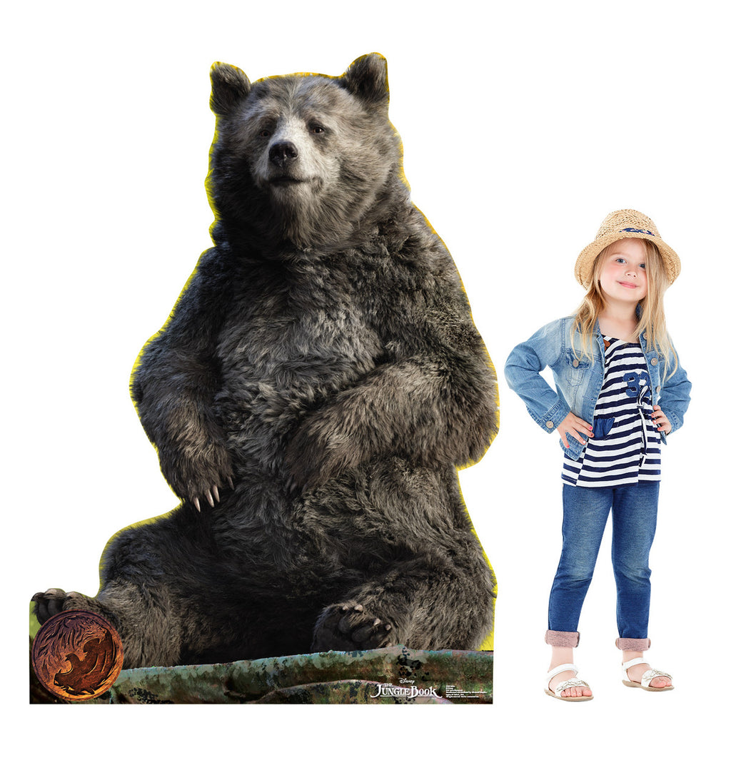 Baloo - Live Action Jungle Book
Lifesize Cardboard Cutout with Model