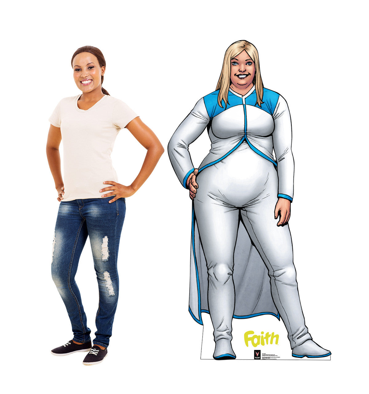 Faith - Valiant Entertainment
Lifesize Cardboard Cutout  with Model