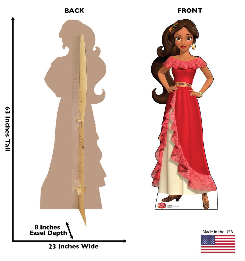 Elena of Avalor Disney
Lifesize Cardboard Cutout Dimensions