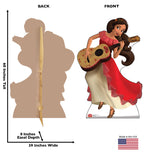 Elena of Avalor Disney with Guitar
Lifesize Cardboard Cutout Dimensions