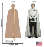 Director Orson Krennic™ - Rogue One
 Lifesize Cardboard Cutout Dimensions