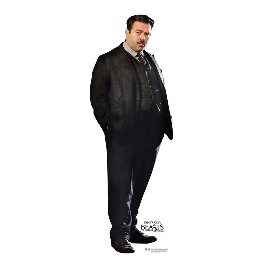 Jacob Kowalski Cutout - Fantastic Beasts Charm