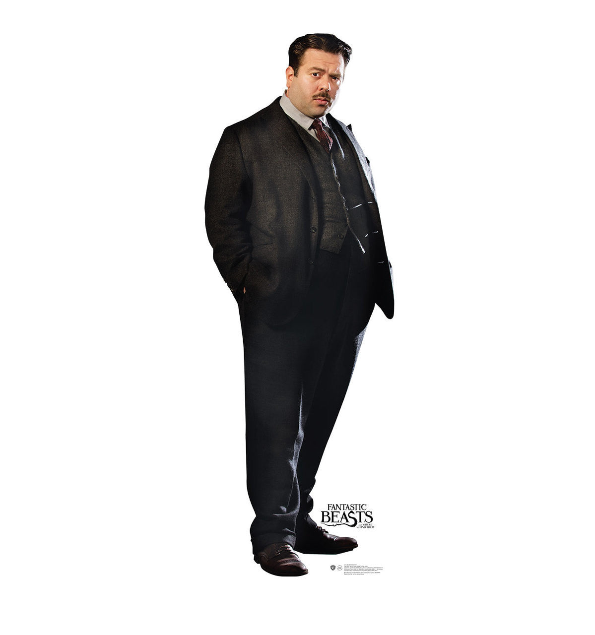 Jacob Kowalski Cutout - Fantastic Beasts Charm