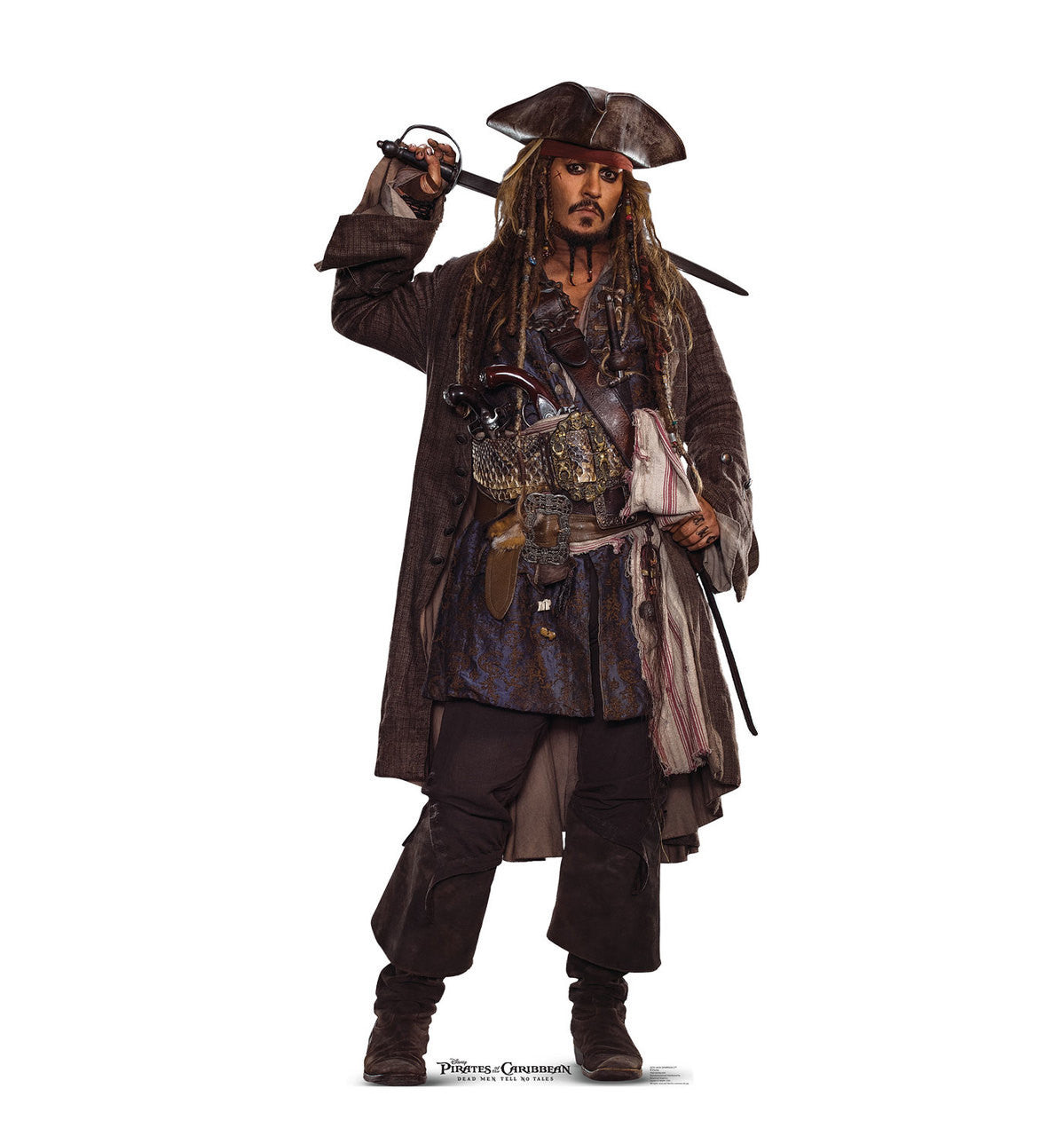 Jack Sparrow with Sword - Disney - Pirates of the Caribbean
Lifesize Cardboard Cutout