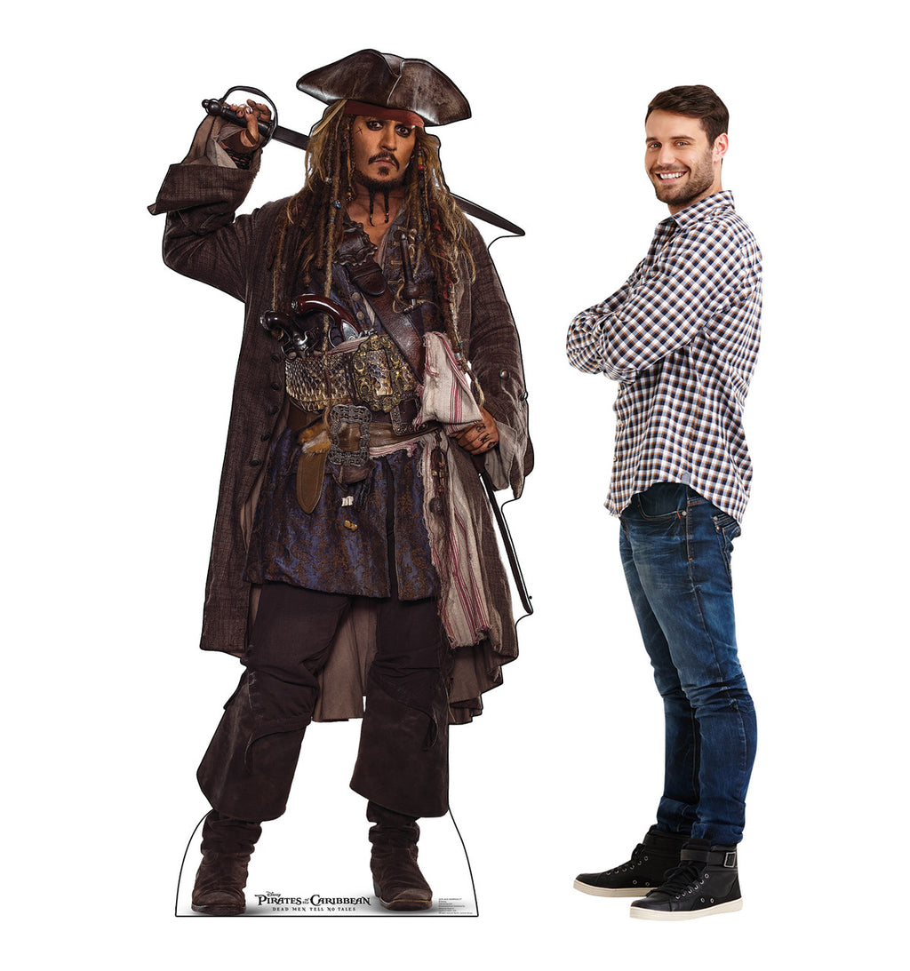 Jack Sparrow with Sword - Disney - Pirates of the Caribbean
Lifesize Cardboard Cutout  with Model