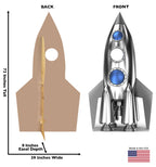 Rocket Stand In
Lifesize Cardboard Cutout