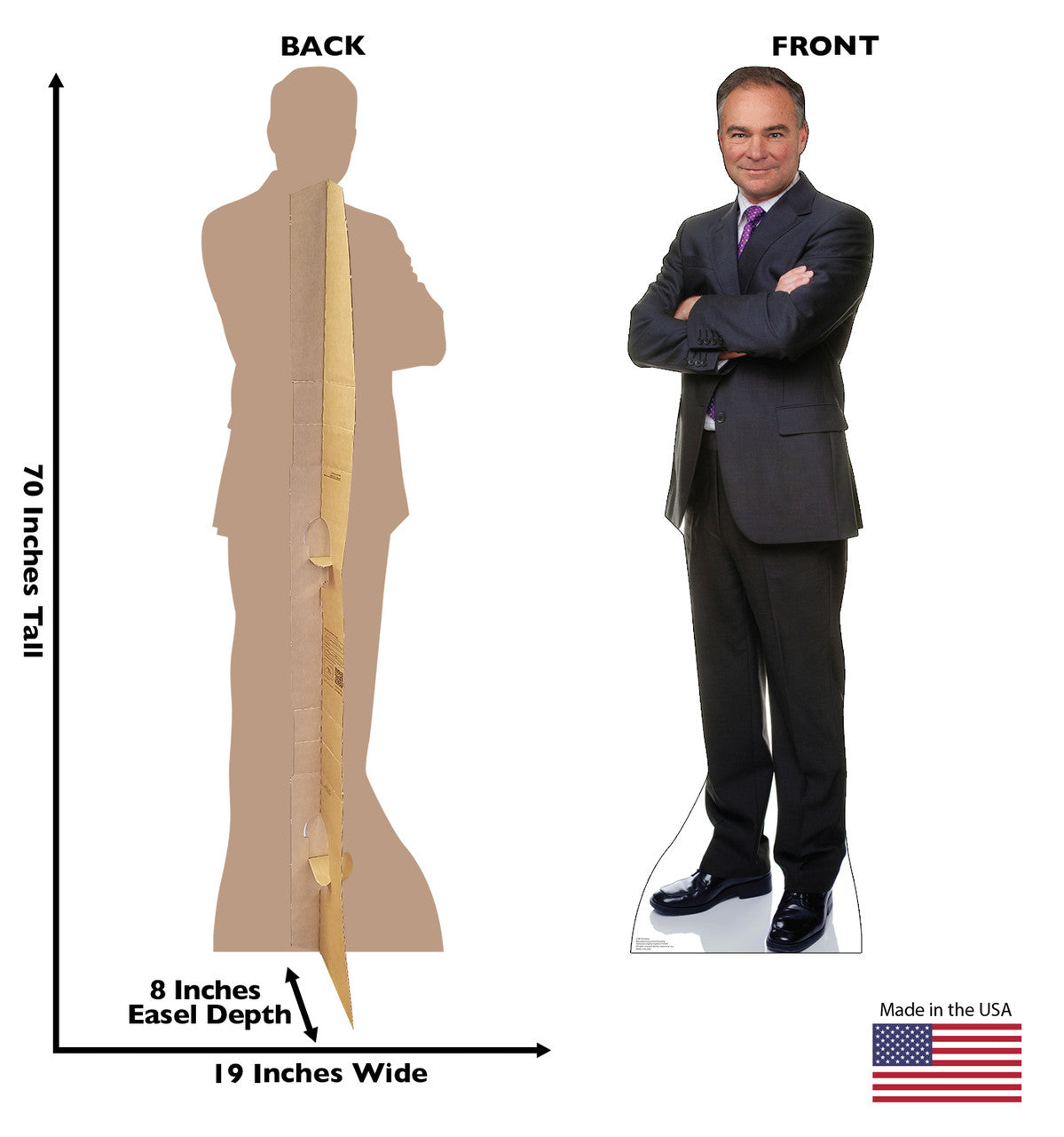 Senator Tim Kaine
Lifesize Cardboard Cutout